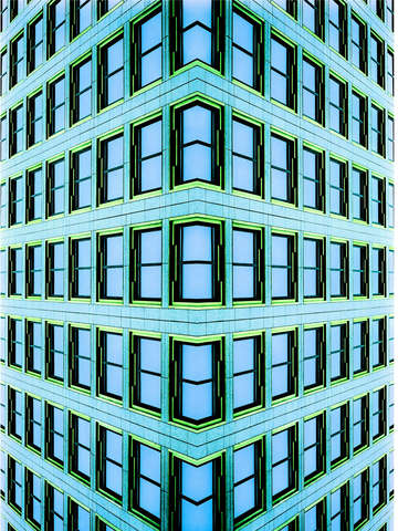 Staring out my blue window
