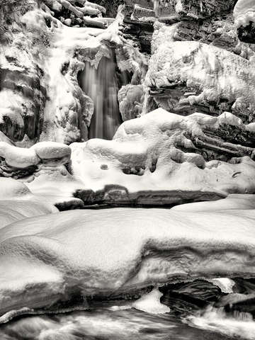 Frozen silence