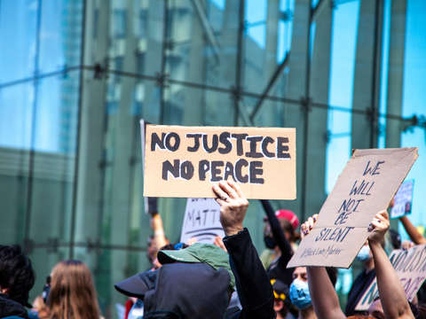 No justice no peace