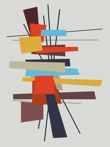 Abstract composition 756