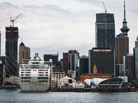 Auckland harbor