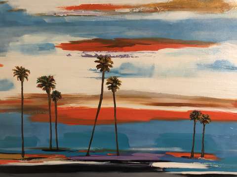 Abstract palms 2