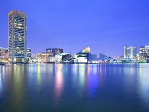 Baltimore at night 2