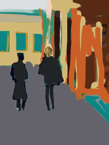 Walk in rome