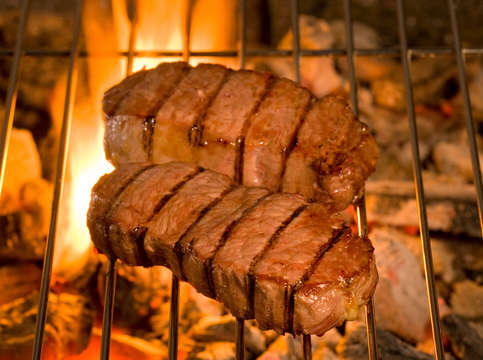 Grilled steak