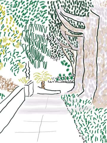 Sidewalk beverly hills