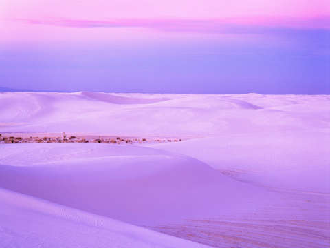 White sands twilight pastel