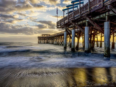 Fine cocoa beach morning