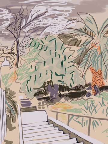 Echo park stairs