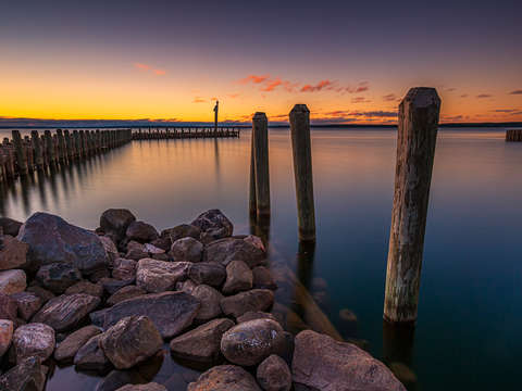 Bayfield breakwater