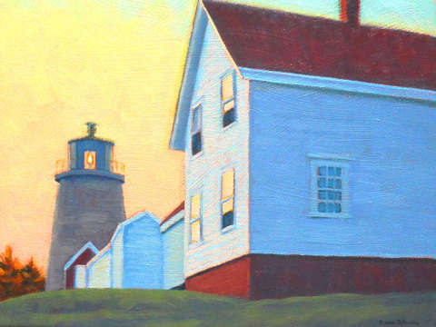 Sunrise on monhegan