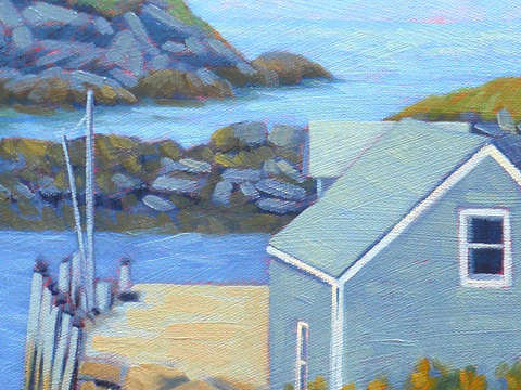 Monhegan dock