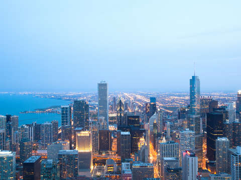 Chicago from above
