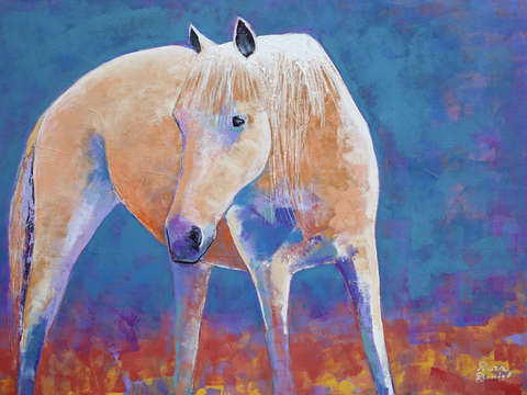 Golden horse