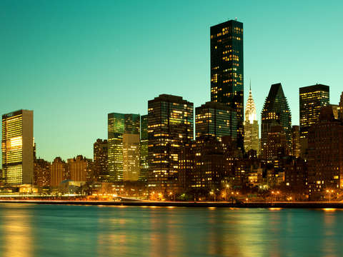 Skyline of midtown manhattan