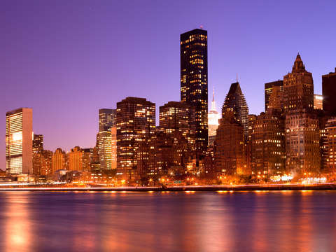 Cityscape of manhattan