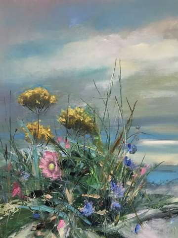 Flowers in the sand