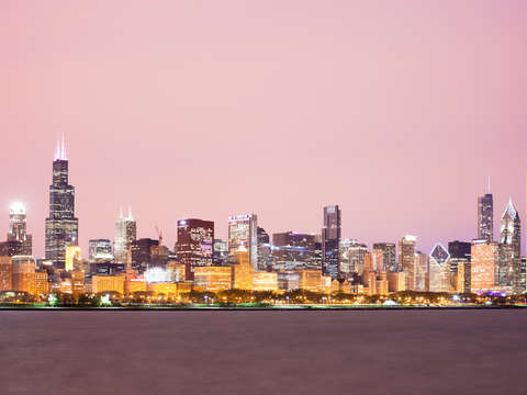 Skyline of chicago
