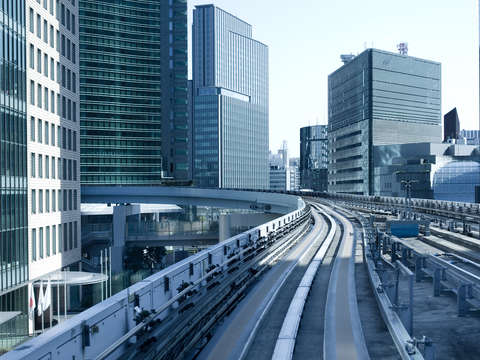 Yurikamome elevated monorail