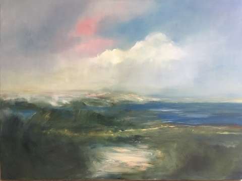 Distant bluff