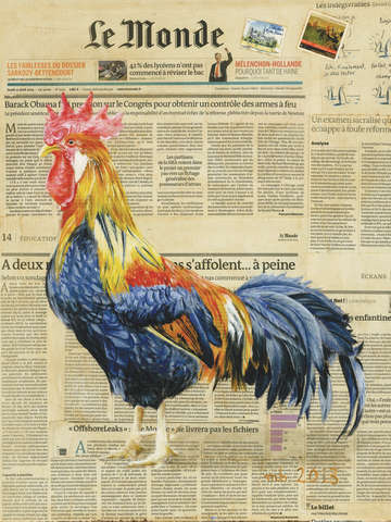 A gaulois rooster