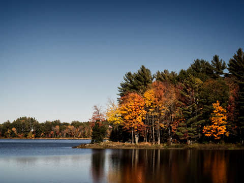 October in maine