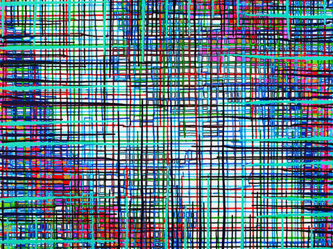 Stitched landscape iii