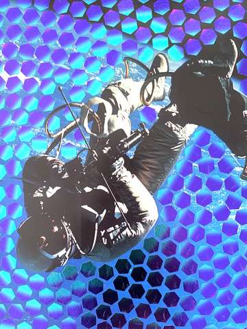 Floating astronaut