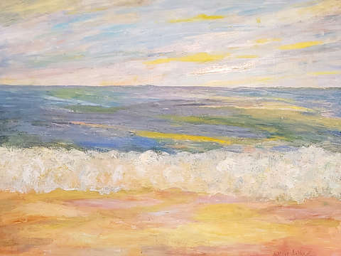 The shore at old lyme