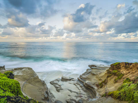 A horseshoe at wipeout beach