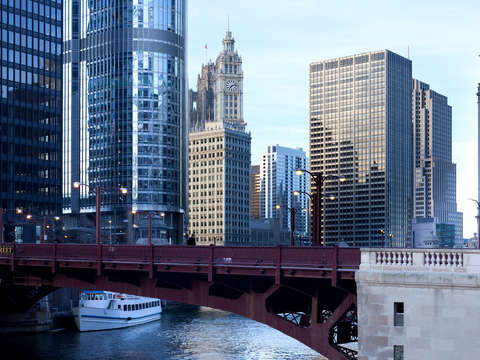 Cityscape of chicago 4