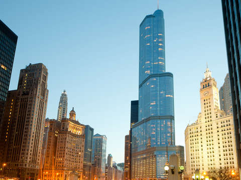 Chicago at night 2