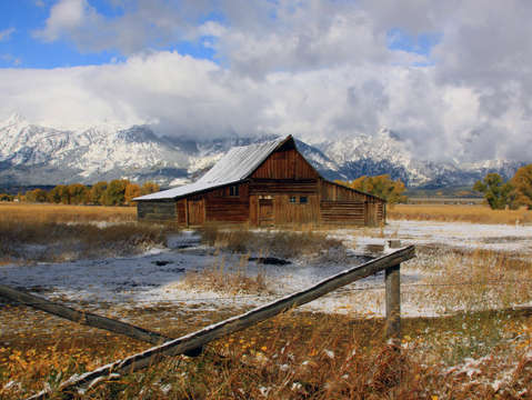 Old teton barn