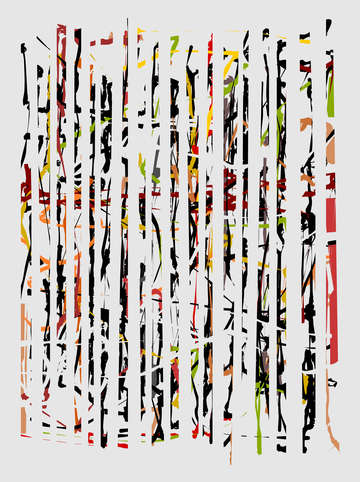 Abstract composition 1009