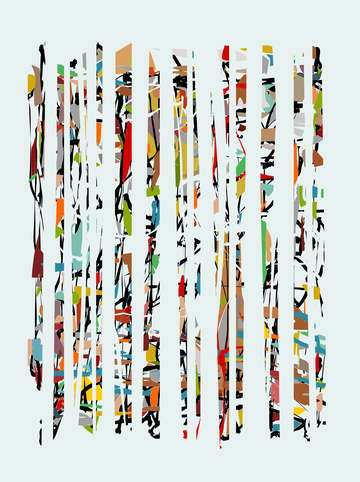 Abstract composition 1010