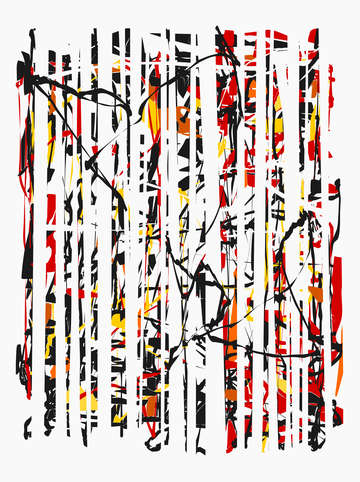 Abstract composition 1011