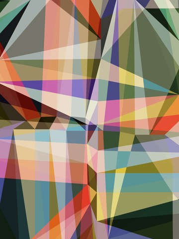 Abstract composition 1018
