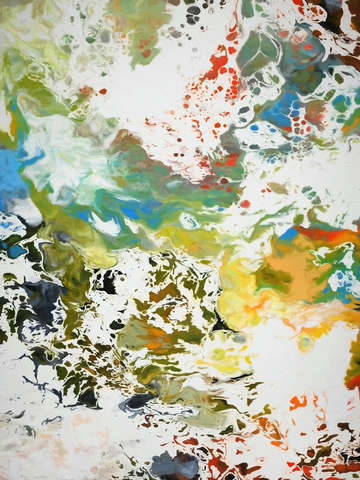 Abstract composition 1022