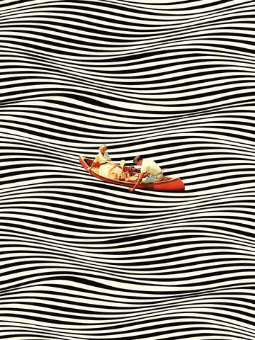 Illusionary boat trip