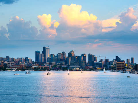 Lake union in seattle