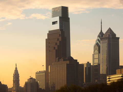 Cityscape of philadelphia
