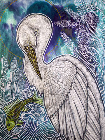 Great white egret 2