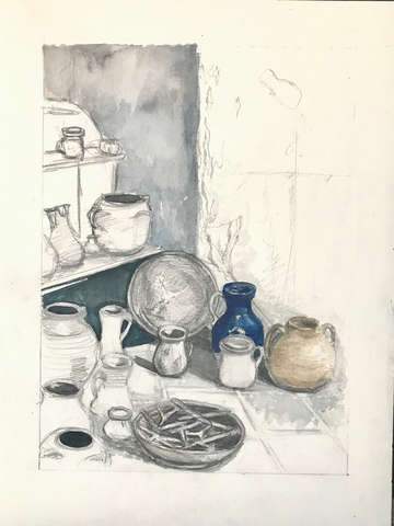 Alcazaba de Malaga Pottery
