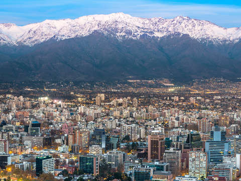 Cityscape of santiago de chile 5