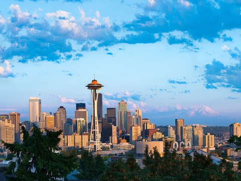 Skyline of seattle