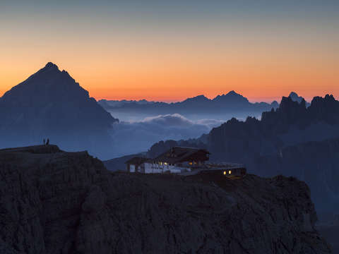 Dolomites italy lagazuoi sunrise