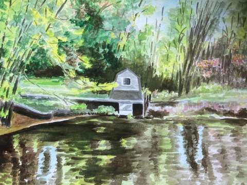By the concord river