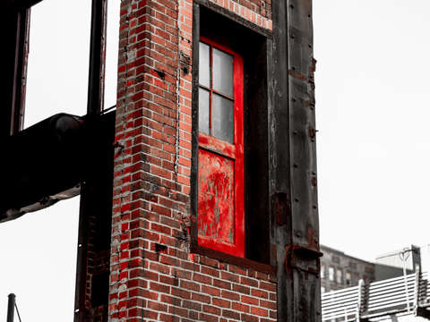 Red door