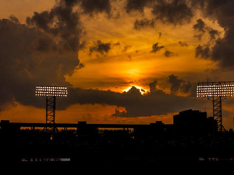 Fenway sunset