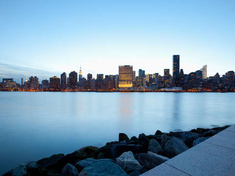 Skyline of buildings at midtown manhattan